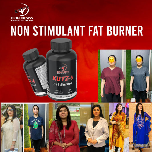 Biogenesiss™ KUTZ 6 – Advanced Fat Burner | 60 Tablets | Women